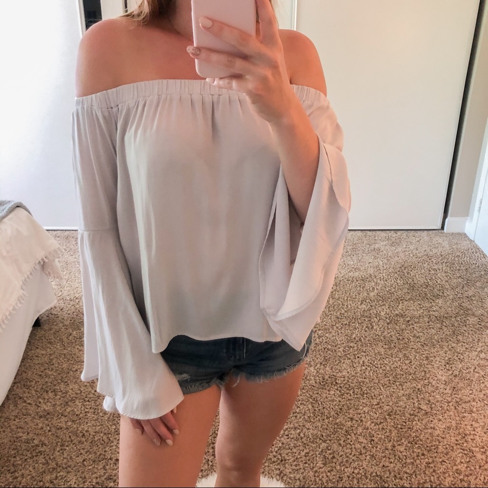 Off the Shoulder Flowy Top Nordstrom